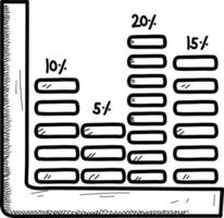 tillväxt företag ikon symbol vektor bild. illustration av de framsteg översikt infographic strategi utveckling design bild