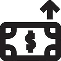 Wachstum Geschäft Symbol Symbol Vektor Bild. Illustration von das Fortschritt Gliederung Infografik Strategie Entwicklung Design Bild