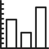 Wachstum Geschäft Symbol Symbol Vektor Bild. Illustration von das Fortschritt Gliederung Infografik Strategie Entwicklung Design Bild