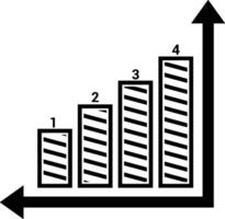 tillväxt företag ikon symbol vektor bild. illustration av de framsteg översikt infographic strategi utveckling design bild