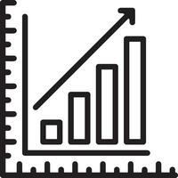 tillväxt företag ikon symbol vektor bild. illustration av de framsteg översikt infographic strategi utveckling design bild