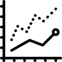 Wachstum Geschäft Symbol Symbol Vektor Bild. Illustration von das Fortschritt Gliederung Infografik Strategie Entwicklung Design Bild