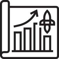 tillväxt företag ikon symbol vektor bild. illustration av de framsteg översikt infographic strategi utveckling design bild