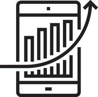 tillväxt företag ikon symbol vektor bild. illustration av de framsteg översikt infographic strategi utveckling design bild