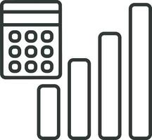 Wachstum Geschäft Symbol Symbol Vektor Bild. Illustration von das Fortschritt Gliederung Infografik Strategie Entwicklung Design Bild