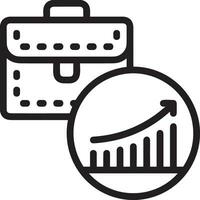 tillväxt företag ikon symbol vektor bild. illustration av de framsteg översikt infographic strategi utveckling design bild