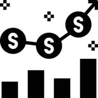 tillväxt företag ikon symbol vektor bild. illustration av de framsteg översikt infographic strategi utveckling design bild