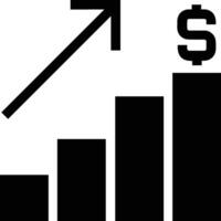 Wachstum Geschäft Symbol Symbol Vektor Bild. Illustration von das Fortschritt Gliederung Infografik Strategie Entwicklung Design Bild