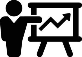 Wachstum Geschäft Symbol Symbol Vektor Bild. Illustration von das Fortschritt Gliederung Infografik Strategie Entwicklung Design Bild