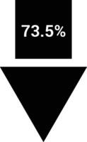 tillväxt företag ikon symbol vektor bild. illustration av de framsteg översikt infographic strategi utveckling design bild