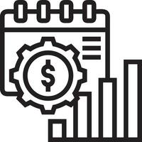 tillväxt företag ikon symbol vektor bild. illustration av de framsteg översikt infographic strategi utveckling design bild