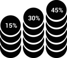 Wachstum Geschäft Symbol Symbol Vektor Bild. Illustration von das Fortschritt Gliederung Infografik Strategie Entwicklung Design Bild