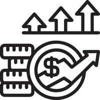 tillväxt företag ikon symbol vektor bild. illustration av de framsteg översikt infographic strategi utveckling design bild