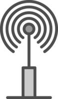 Radio Antenne Vektor Symbol Design