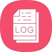 Log Datei Format Vektor Symbol Design