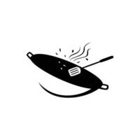 Kochen Symbol Design. Küche Aktivität Zeichen und Symbol. vektor
