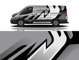 sport bil dekal wrap design vektor