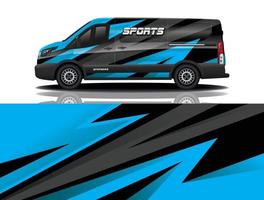 sport bil dekal wrap design vektor