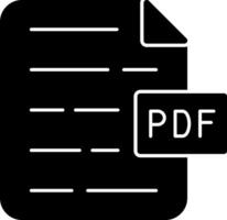 pdf dokumentieren Vektor Symbol Design