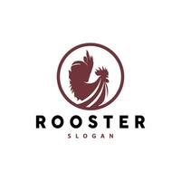 kyckling logotyp, för steka kyckling restaurang, bruka vektor, enkel minimalistisk design för restaurang mat företag vektor