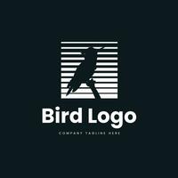 einstellen von Vogel Logo Vorlage, kreativ abstrakt Vogel Logo Sammlung vektor