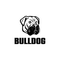 bulldogg vektor design