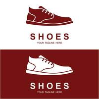Schuh Logo Vektor Symbol Abbildung Design