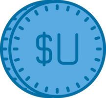 Uruguayisch Peso Vektor Symbol Design
