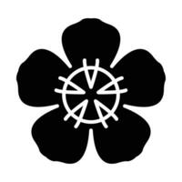 Sakura Vektor Glyphe Symbol zum persönlich und kommerziell verwenden.