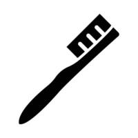 tandborste vektor glyf ikon för personlig och kommersiell använda sig av.