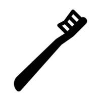 tandborste vektor glyf ikon för personlig och kommersiell använda sig av.