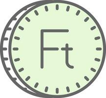 Forint Vektor Symbol Design