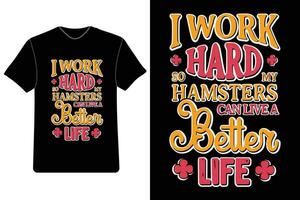 fri hamster t-shirt design, typografi t skjorta design, söt hamster t-shirt, rolig hamster tee, hamster älskare skjorta, hamster grafisk tee, fri t skjorta design vektor