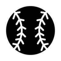 Baseball Vektor Glyphe Symbol zum persönlich und kommerziell verwenden.