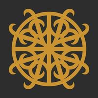 Luxus Mandala Logo geeignet zum Spa, Yoga und andere Geschäft vektor