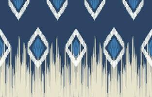 ethnisch abstrakt Ikat Kunst. aztekisch Ornament drucken. geometrisch ethnisch Muster nahtlos Farbe orientalisch. Design zum Hintergrund ,Vorhang, Teppich, Hintergrund, Kleidung, Verpackung, Batik, Vektor Illustration.