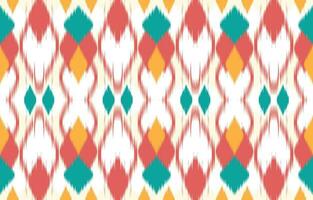 ethnisch abstrakt Ikat Kunst. aztekisch Ornament drucken. geometrisch ethnisch Muster nahtlos Farbe orientalisch. Design zum Hintergrund ,Vorhang, Teppich, Hintergrund, Kleidung, Verpackung, Batik, Vektor Illustration.