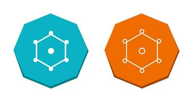 Vektorsymbol für eindeutige Knoten vektor