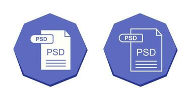 PSD-Vektorsymbol vektor