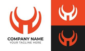 kreativ korporativ modern minimal Monogramm Geschäft Logo Design Vorlage zum Ihre Unternehmen kostenlos Vektor