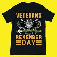 veteraner dag grymt bra t-shirt design för skriva ut vektor