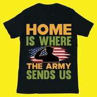 Veteranen Tag genial T-Shirt Design zum drucken vektor