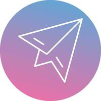 telegram vektor ikon