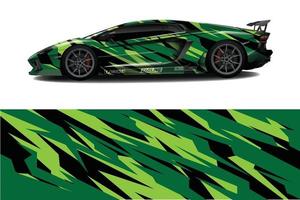 sport bil dekal wrap design vektor