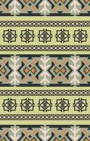 navajo Stammes- Vektor nahtlos Muster. einheimisch amerikanisch Ornament. ethnisch Süd Western Dekor Stil. Boho geometrisch Ornament. Vektor nahtlos Muster. Mexikaner Decke, Teppich. gewebte Teppich