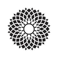 Mandala-Symbol-Symbol vektor