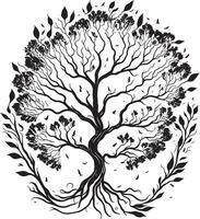 modern Baum von Leben Logo Vektor Datei