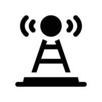 Antenne solide Symbol. Vektor Symbol zum Ihre Webseite, Handy, Mobiltelefon, Präsentation, und Logo Design.