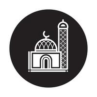 Moschee-Logo-Design vektor