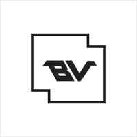 vb bv Logo Design Vektor Vorlage